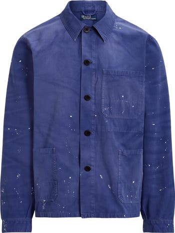 Polo Ralph Lauren Work Wear Cotton Shirt Jacket | Nordstromrack