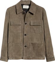 FRAME Suede Chore Coat