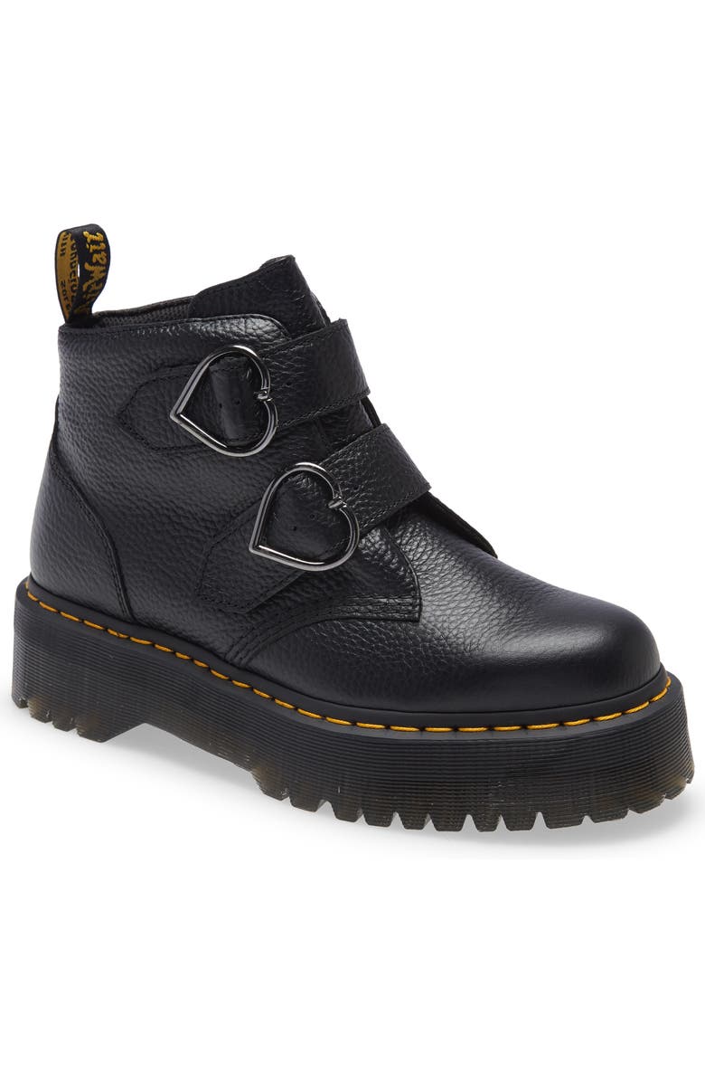 Dr. Martens Devon Heart Platform Boot, Main, color,