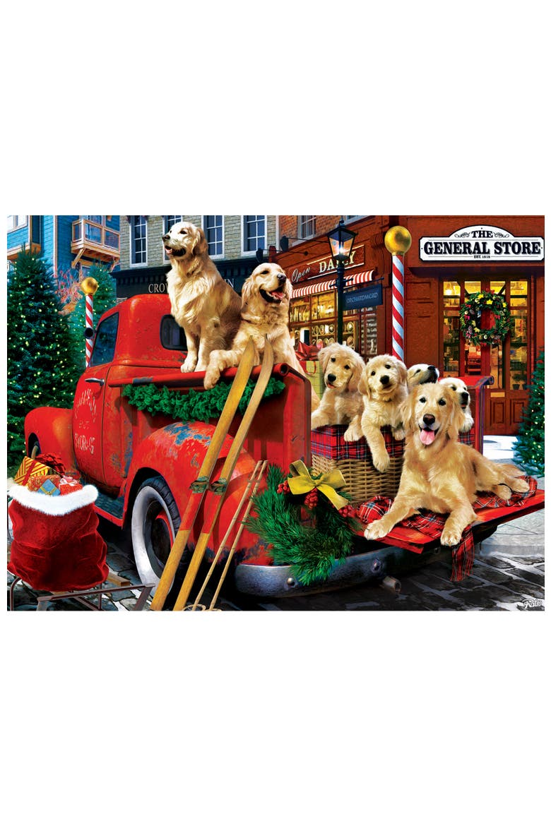 Season's Greetings 500pc Puzzles 4-Pack, Alternate, color, Multicolor