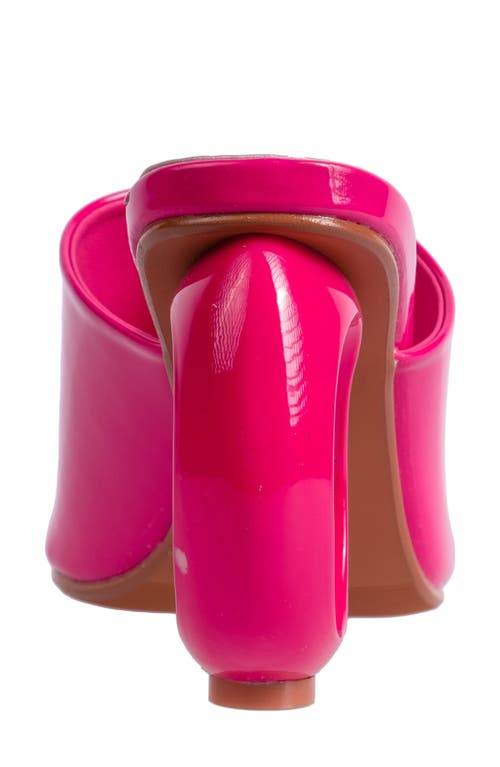 Ninety Union Jloo Slide Pump In Berry