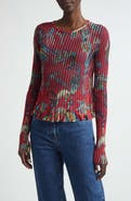 Etro Metallic Rib Sweater