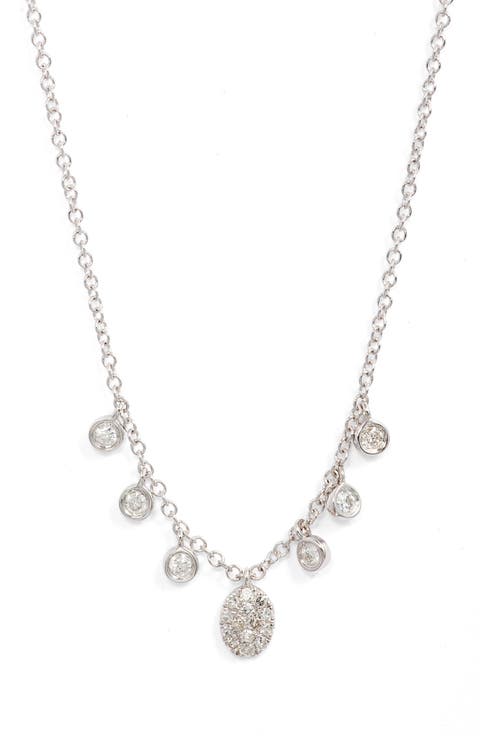 Diamond Charm & Pendant Necklace