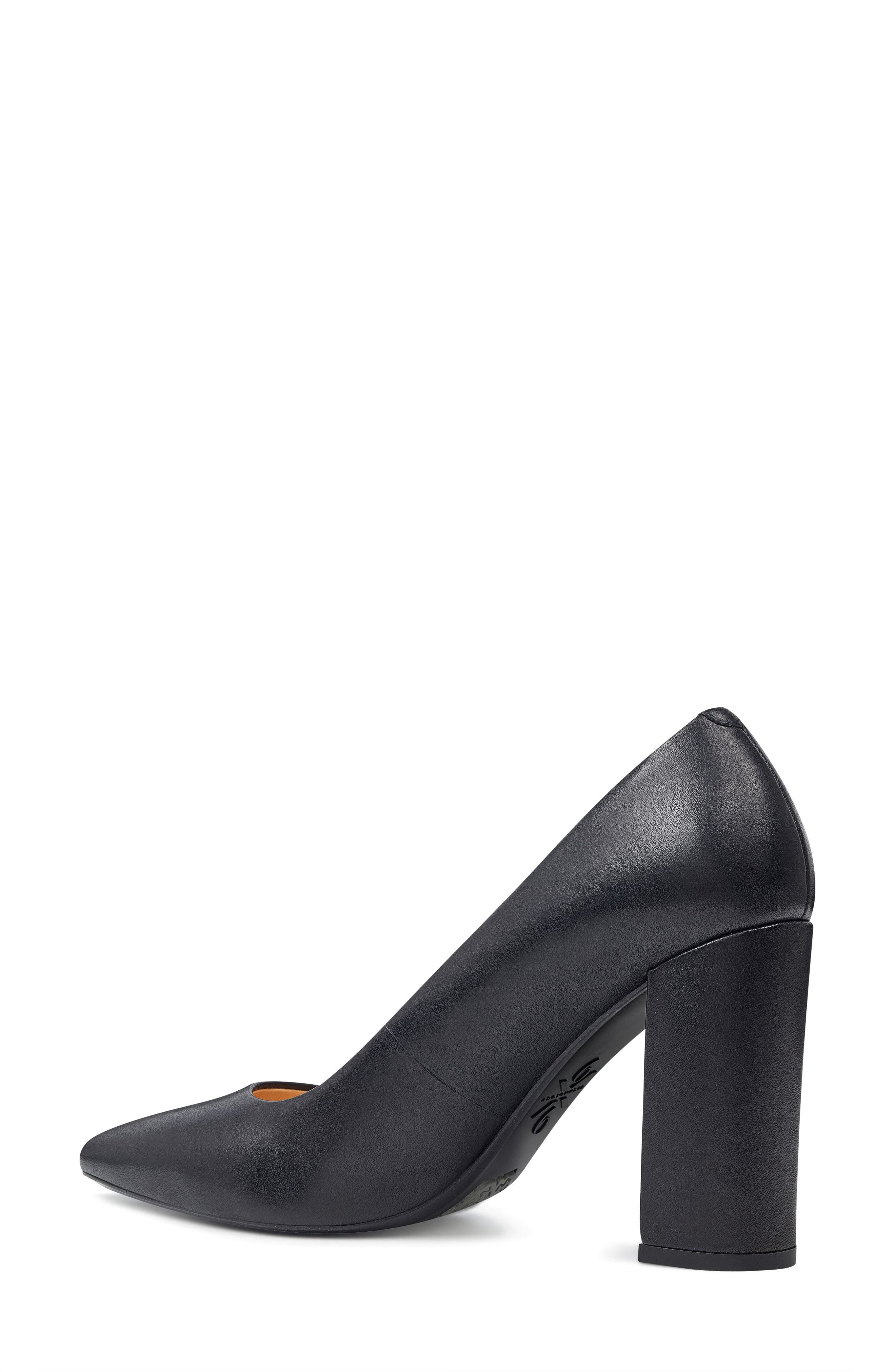 Astoria Pump, Alternate, color, BLACK LEATHER