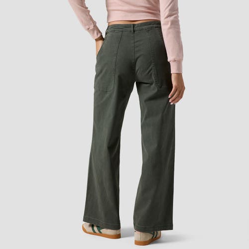 Backcountry Venture Wide Leg Pant In Green