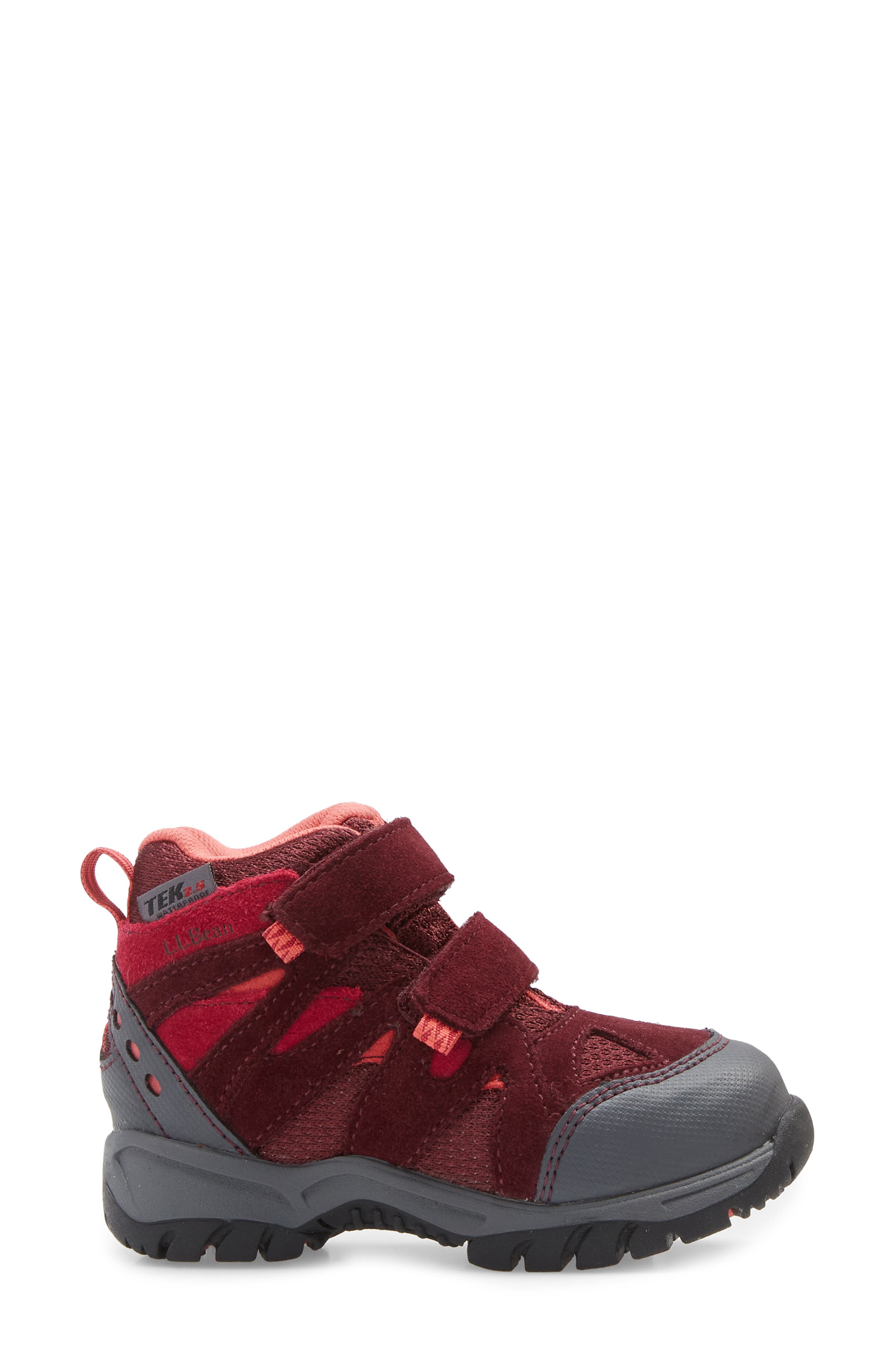 Trail Model Waterproof Hiking Boot, Alternate, color, BLACK CHERRY