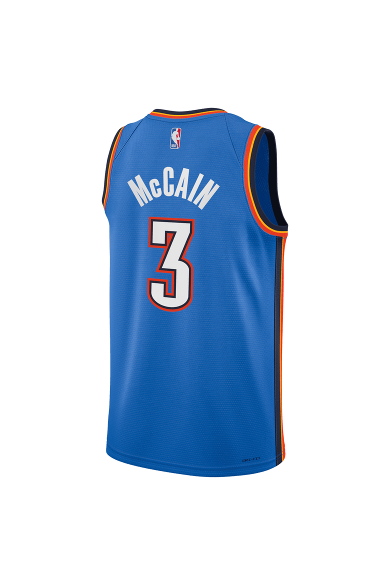 Youth Nike Jared McCain Blue Oklahoma City Thunder Swingman Jersey - Icon Edition, Alternate, color, Royal