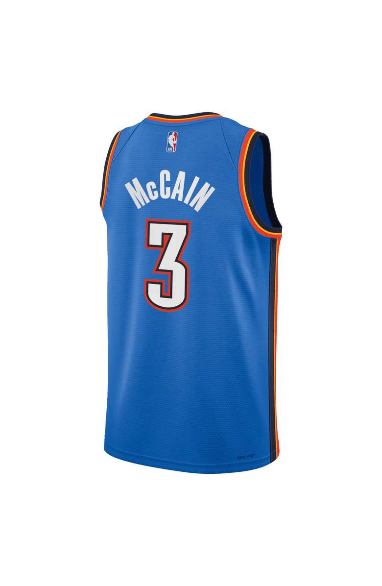 Nike Youth Nike Jared McCain Blue Oklahoma City Thunder Swingman Jersey - Icon Edition, Alternate, color, Royal