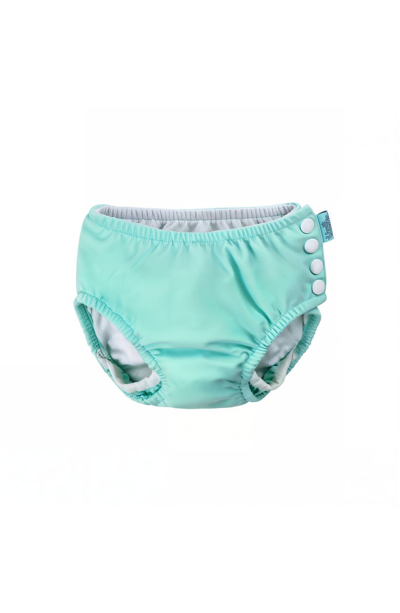 UV Skinz Adjustable Swim Diaper Set, Alternate, color, Aruba