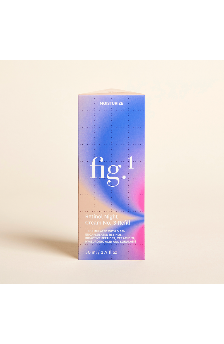 Fig.1 Beauty Retinol Night Cream Level 3 Refill, Alternate, color, Purple Gradient