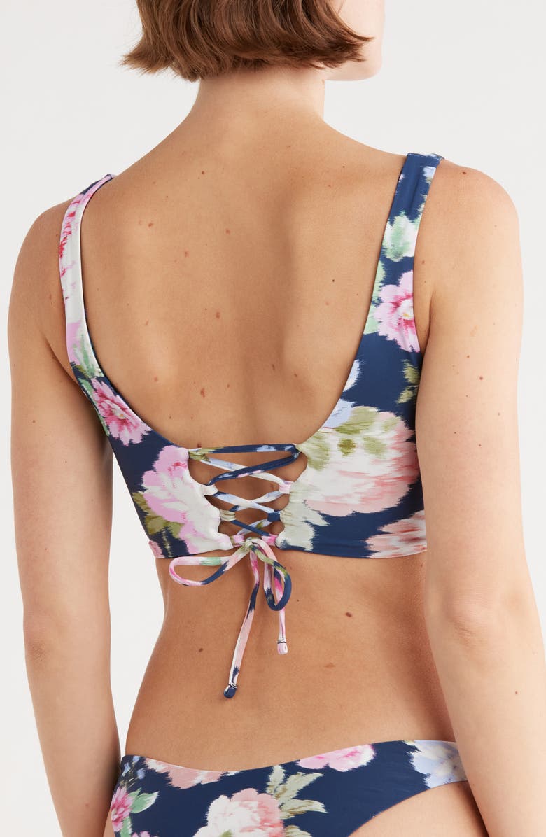 Maaji Allure Reversible Bikini Top, Alternate, color, Blue