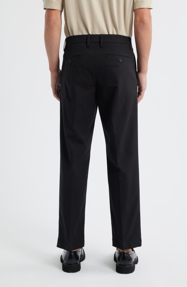 Open Edit Straight Leg Pants, Alternate, color, Black Caviar