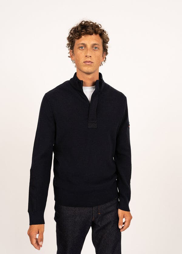 LOUP DE MER II - Quarter Zip Sweater - image 2