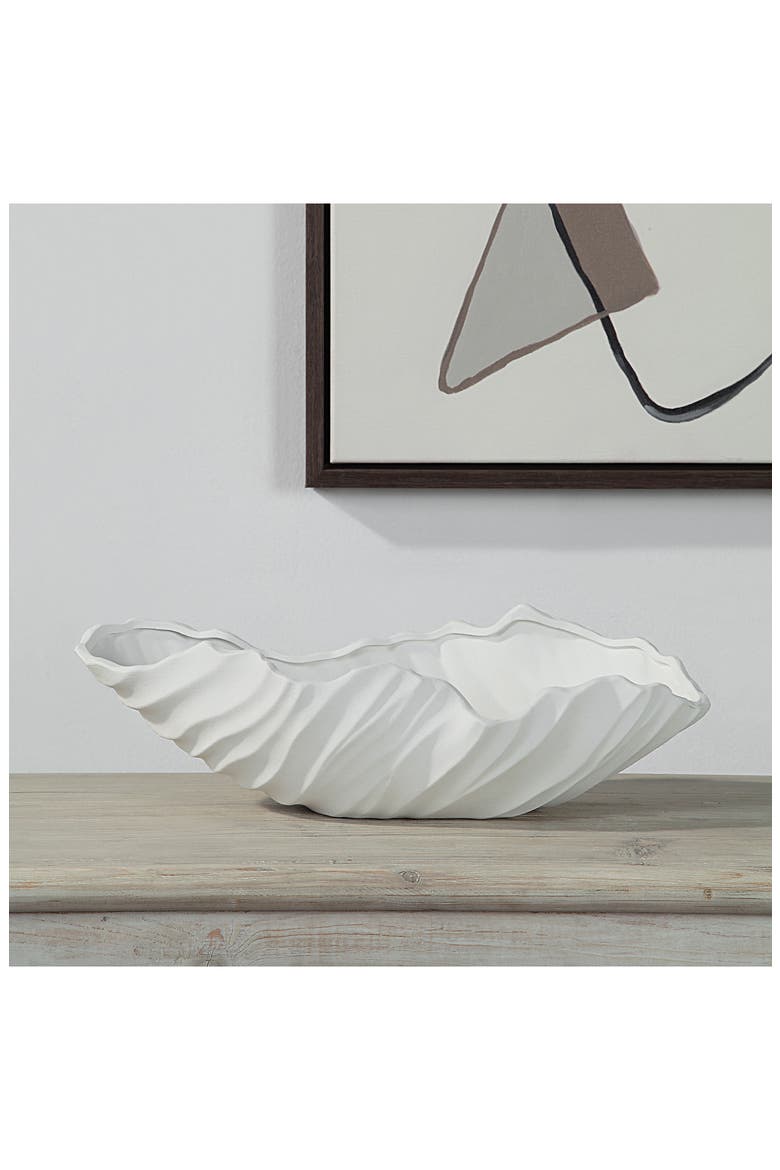 Darius Ceramic Bowl, Alternate, color, WHITE