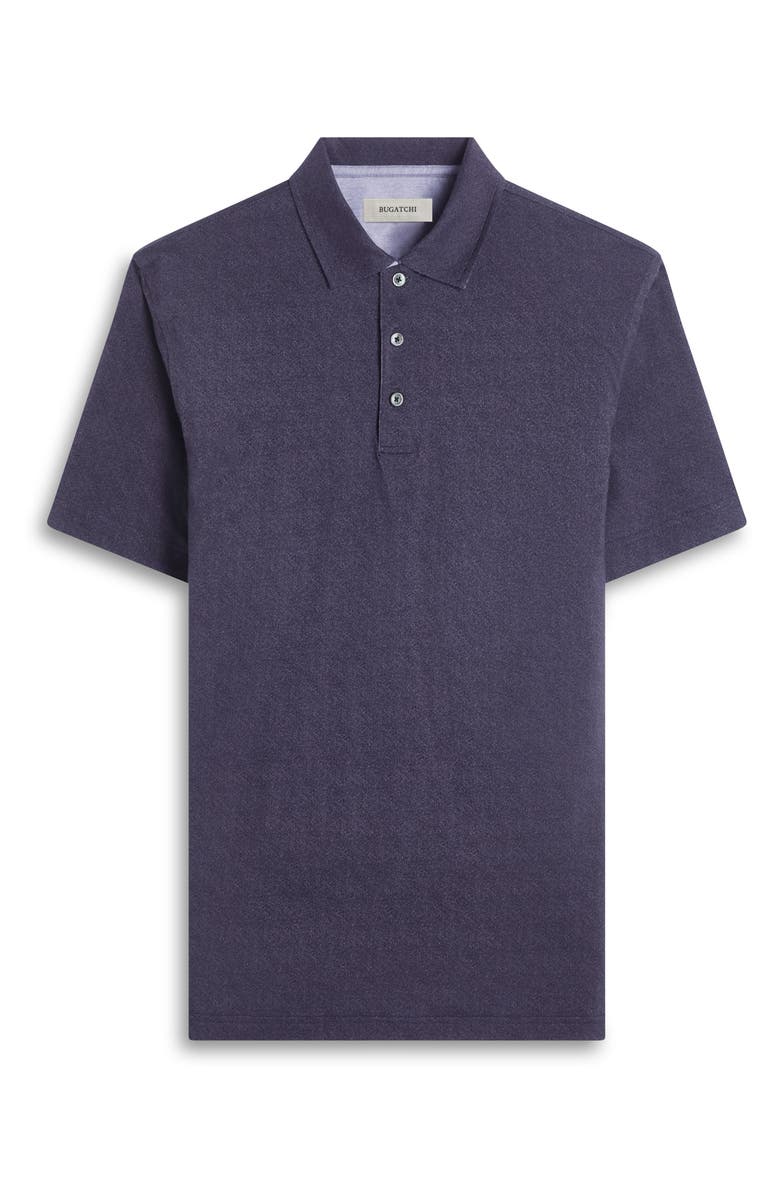 Bugatchi Vincent OoohCotton<sup>®</sup> Double Knit Solid Polo, Alternate, color, 