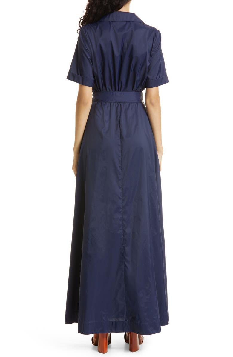 STAUD Millie Maxi Dress, Alternate, color, Navy