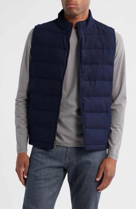 Peter Millar Davos Quilted Wool Flannel Vest