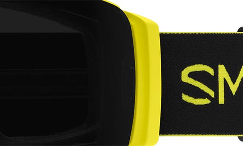 Smith I/o Mag Xl 230mm Snow Goggles In High Voltage/sun Black