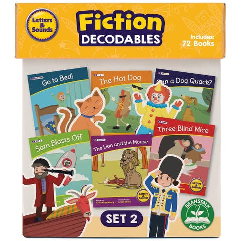 Letters & Sound Set 2 Fiction Educational Learning Boxed Set