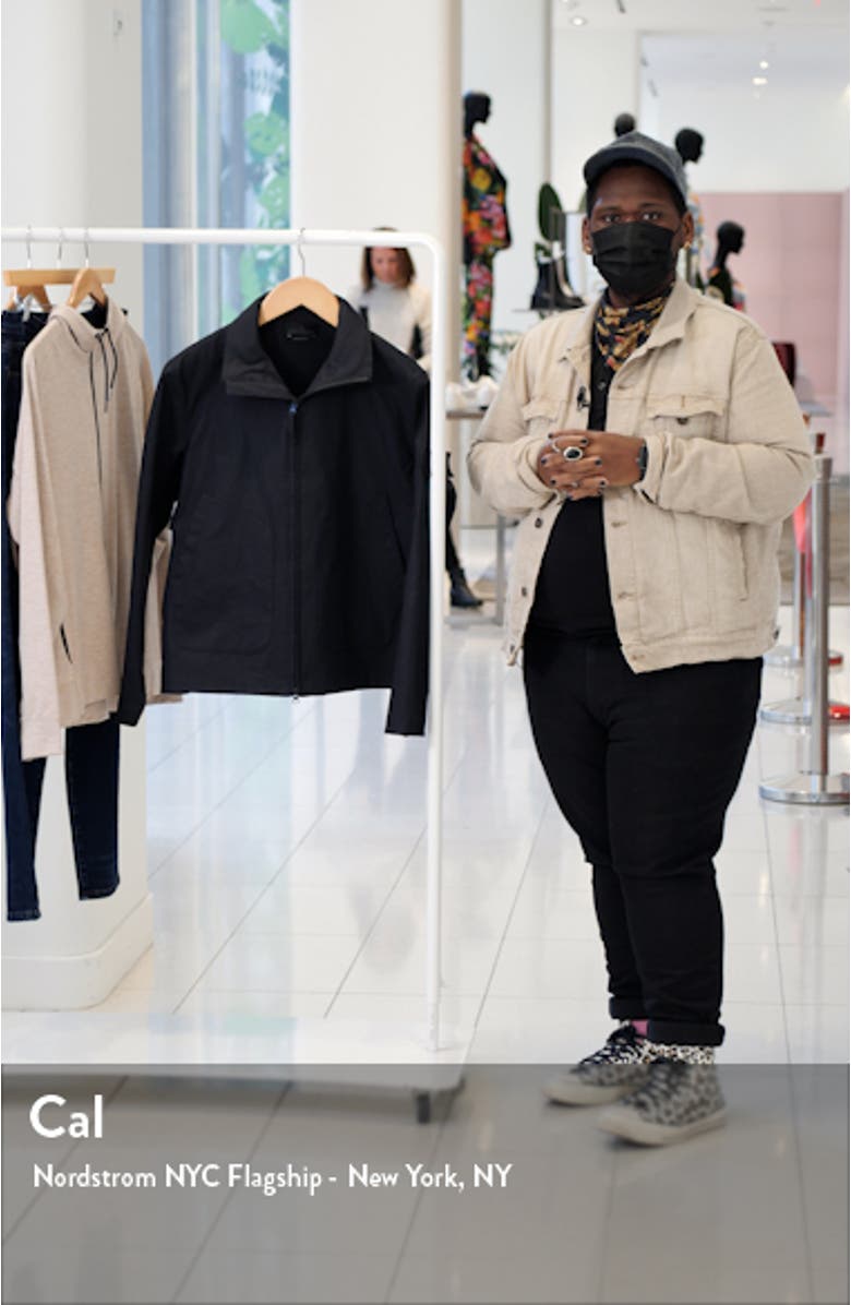 Ghost Piece Water Resistant Supima<sup>®</sup> Cotton Jacket, sales video thumbnail