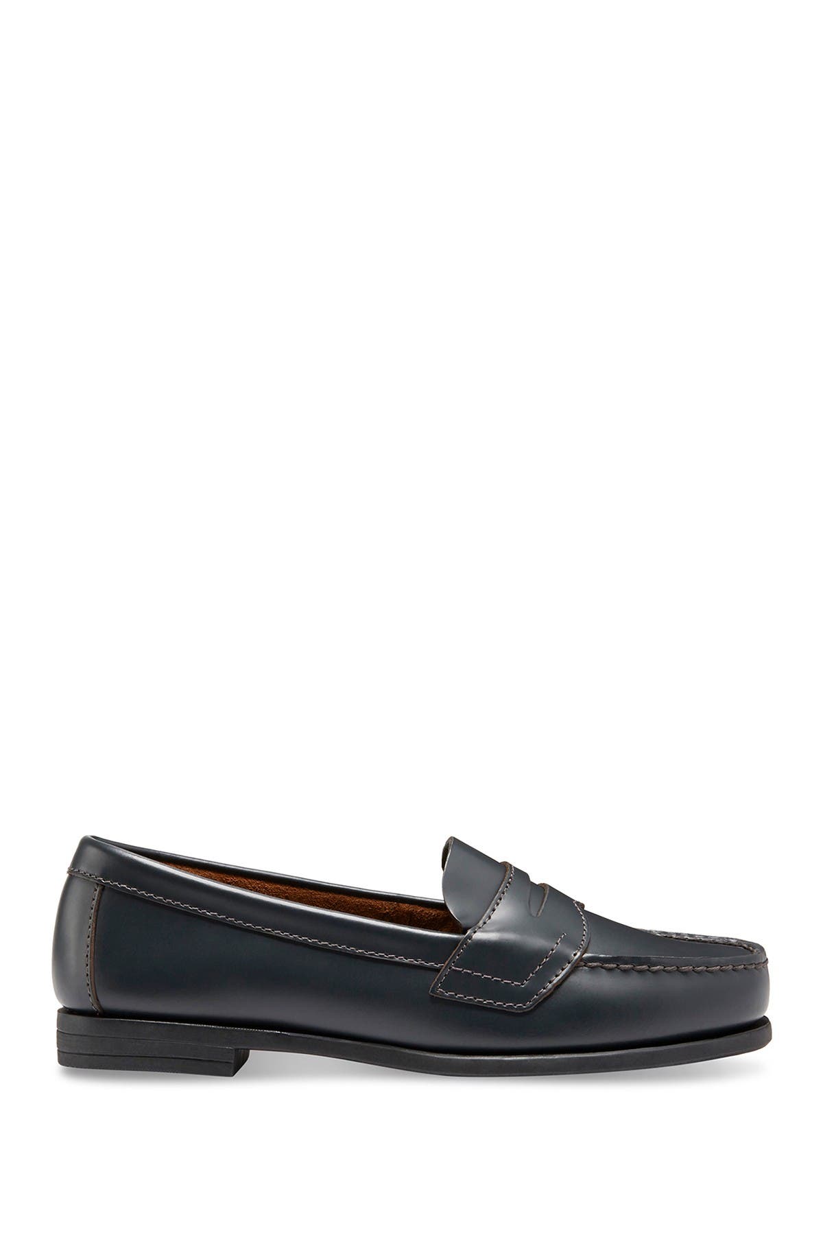 Classic II Leather Loafer - Wide Width Available, Alternate, color, NAVY