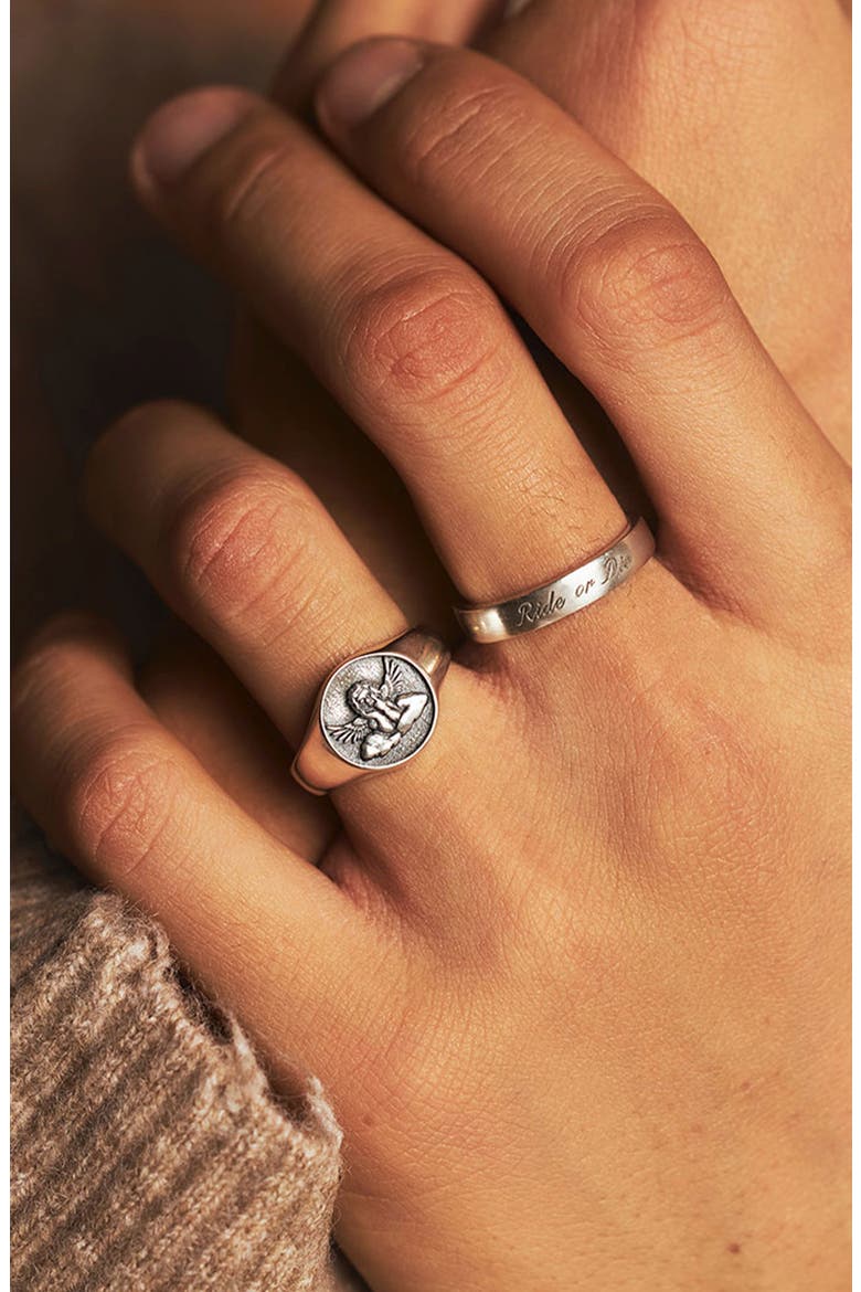 Loyalty Band Ring, Alternate, color, SILVER