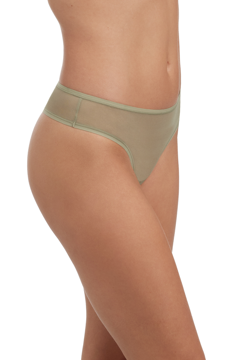 Skarlett Blue Spellbound Mesh Thong, Alternate, color, Vineyard