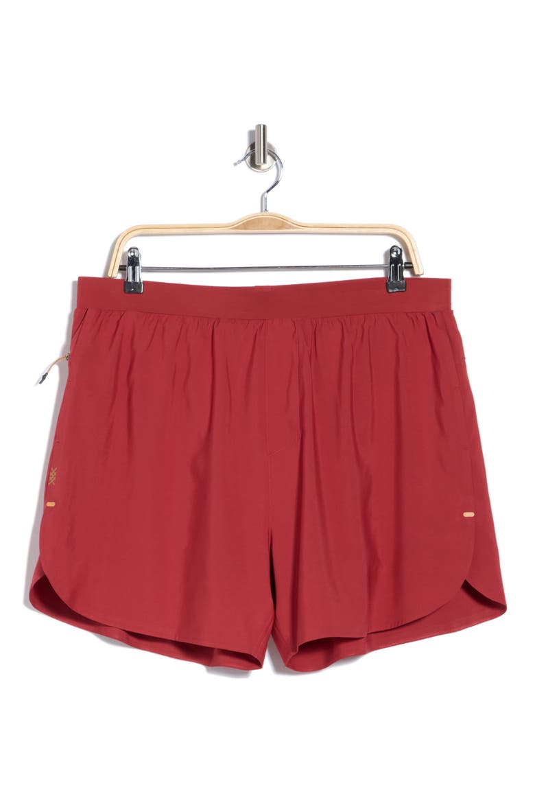 Extra Mile 5-Inch Running Shorts, Main, color, RED BRICK