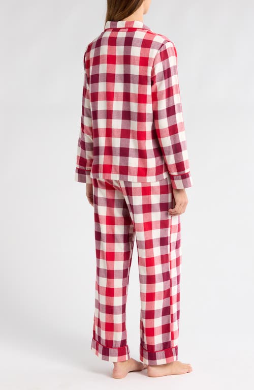 NORDSTROM NORDSTROM COZY COTTON BLEND FLANNEL PAJAMAS