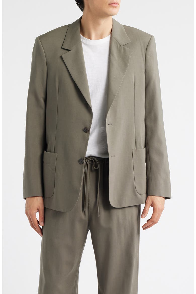 Wool Sport Coat, Main, color, SMOKY GREEN