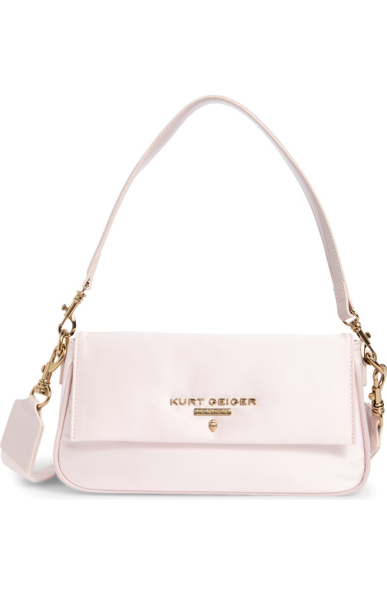Kurt Geiger London Portobello Flap Crossbody Bag, Main, color, Pale Pink