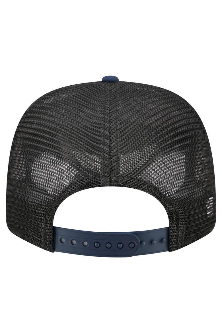 Men's New Era  College Navy Seattle Seahawks 9SEVENTY Trucker Adjustable Hat, Alternate, color, College Navy