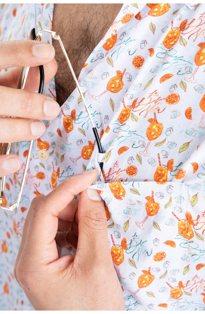 Kenny Flowers The Seaside Spritz - Short Sleeve Shirt, Alternate, color, White