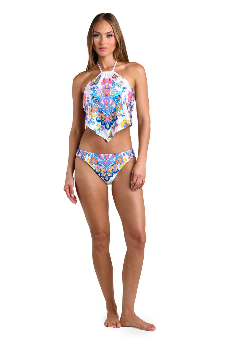 Butterfly High Hipster Swim Bottoms, Alternate, color, MULTI