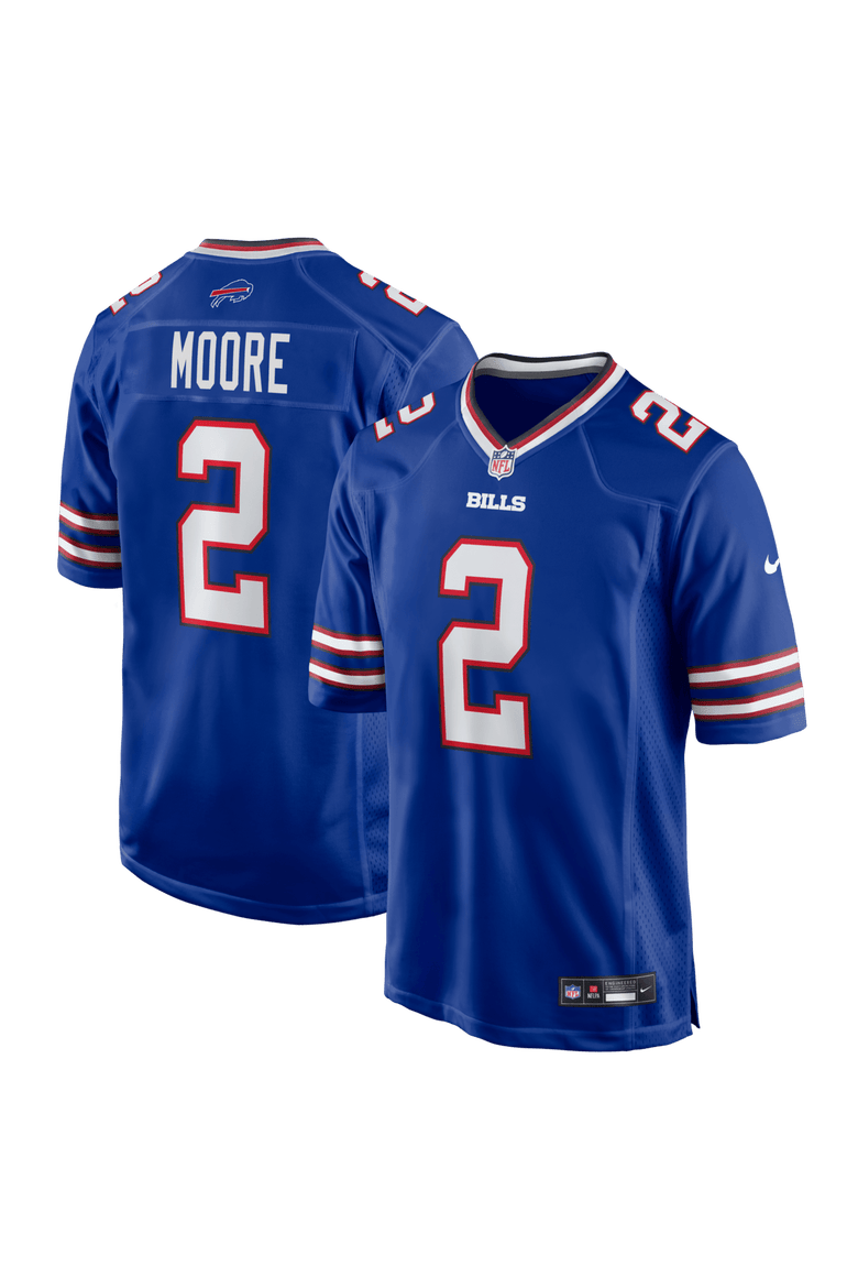 Men's Nike D.J. Moore Royal Buffalo Bills Game Jersey, Main, color, Royal