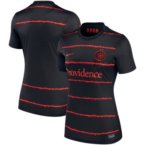 Women's Nike Black Portland Thorns FC 2021/22 Home Replica Jersey