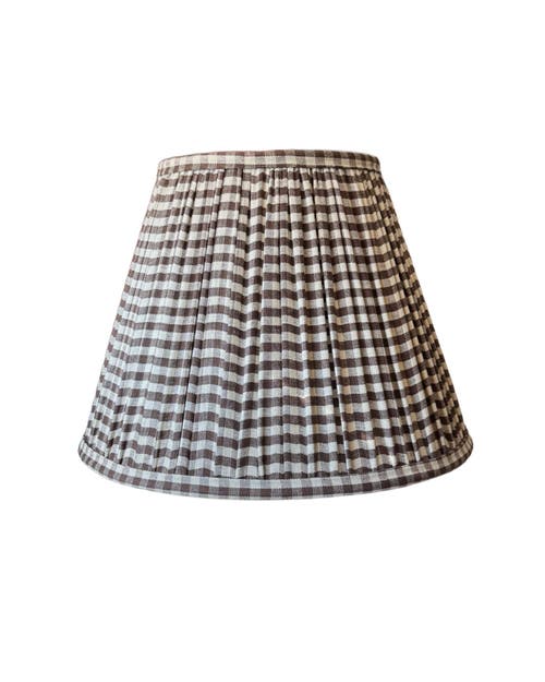 Kd Weave Gingham Empire Shade In Multi