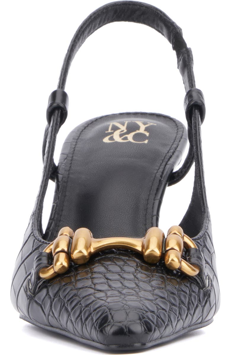 NEW YORK AND COMPANY Ilona Horsebit Slingback Pump, Alternate, color,