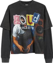 Rolling Loud Dorm Room Layered Look Graphic T-Shirt