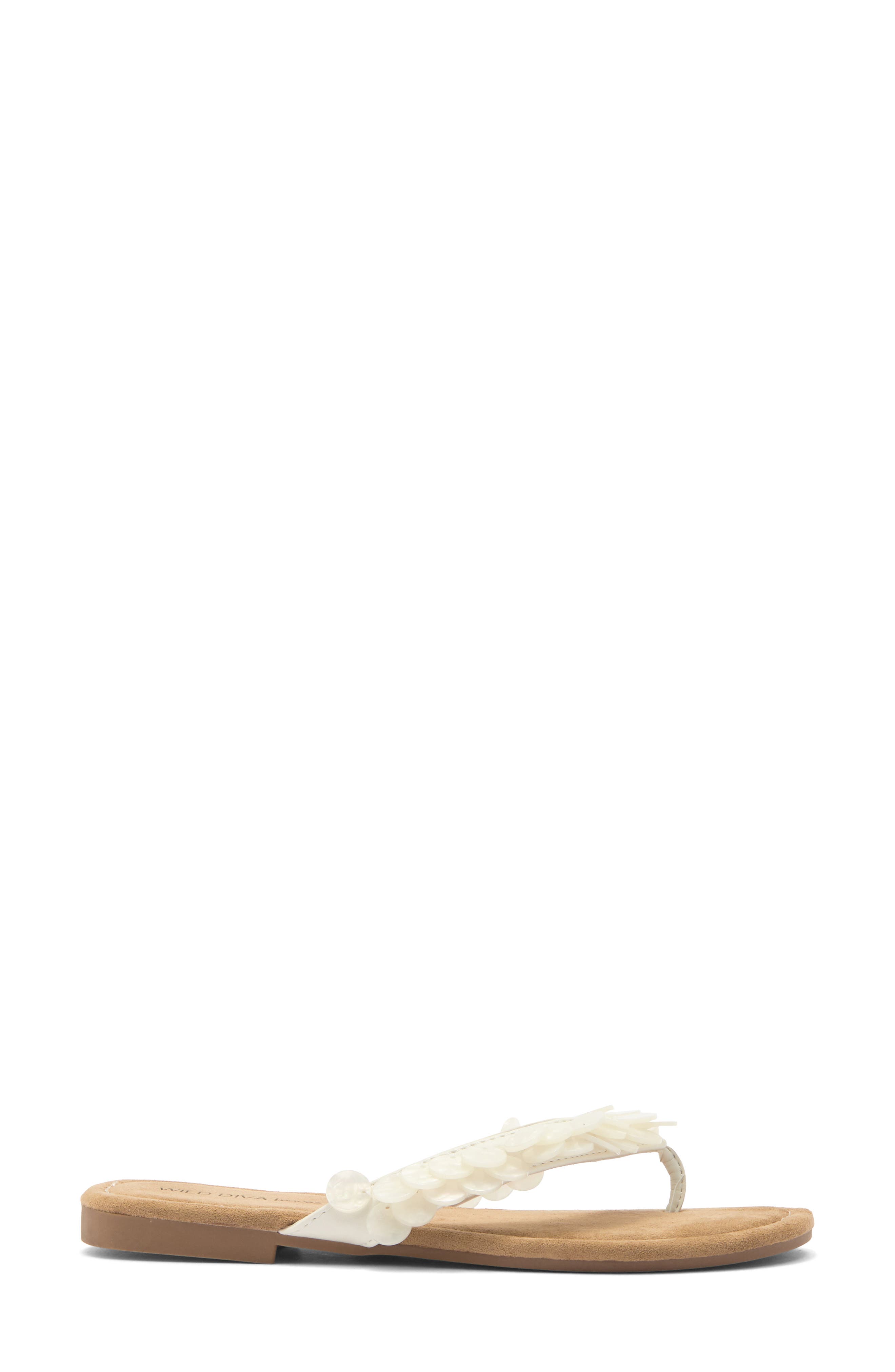 Jusa Flip Flop, Alternate, color, WHITE