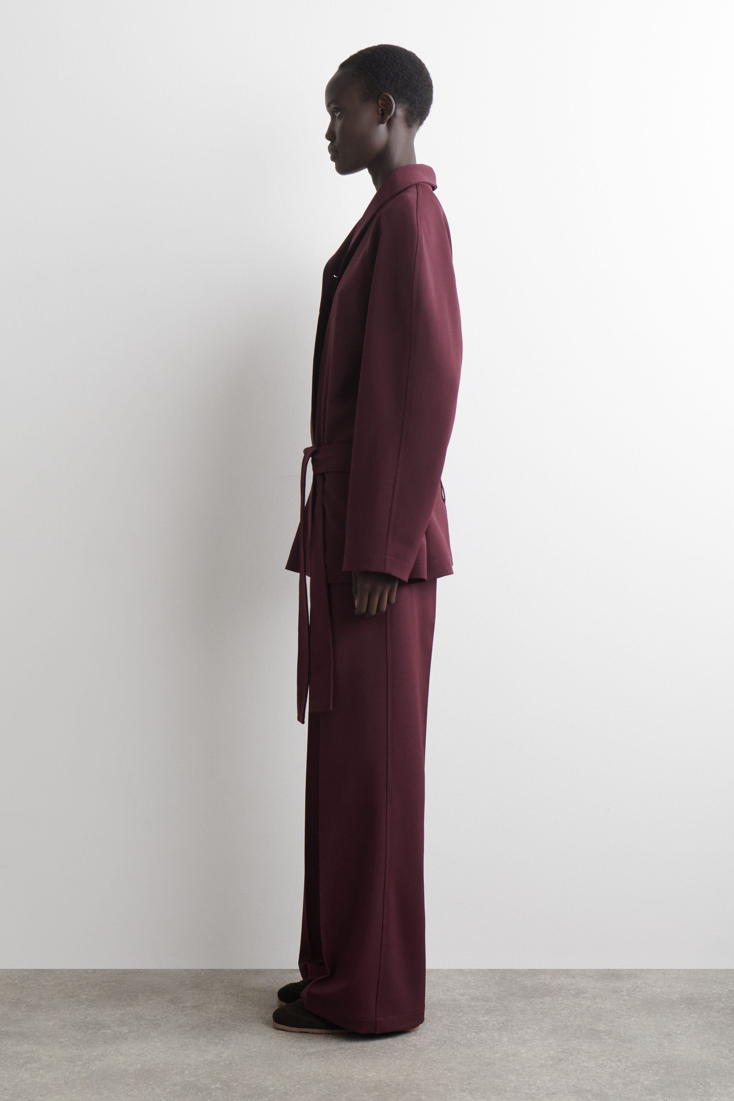 Wool-Blend Straight-Leg Pants - image 2