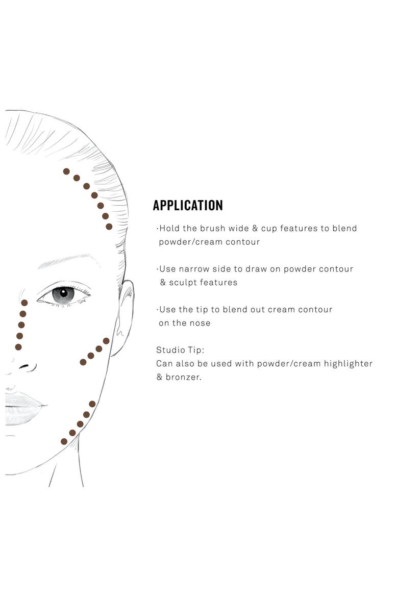 Camera Ready Contour Brush, Alternate, color, NO COLOR