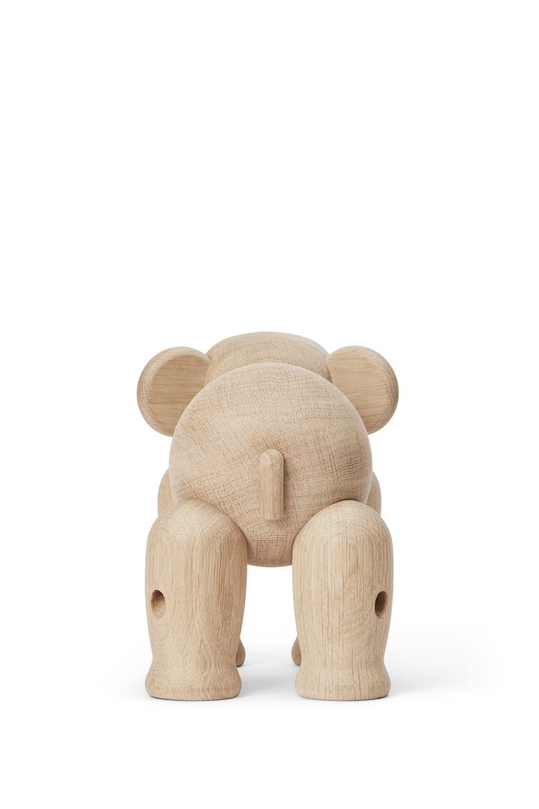 Kay Bojesen Elephant Large, Alternate, color, Oak