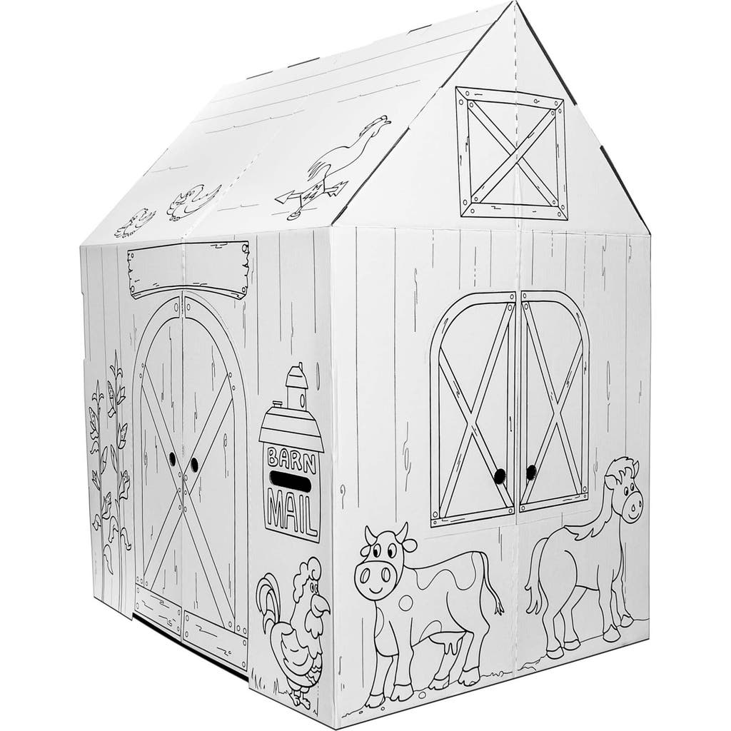Easy Playhouse Barn Kids Art & Crafts in Multicolored  product