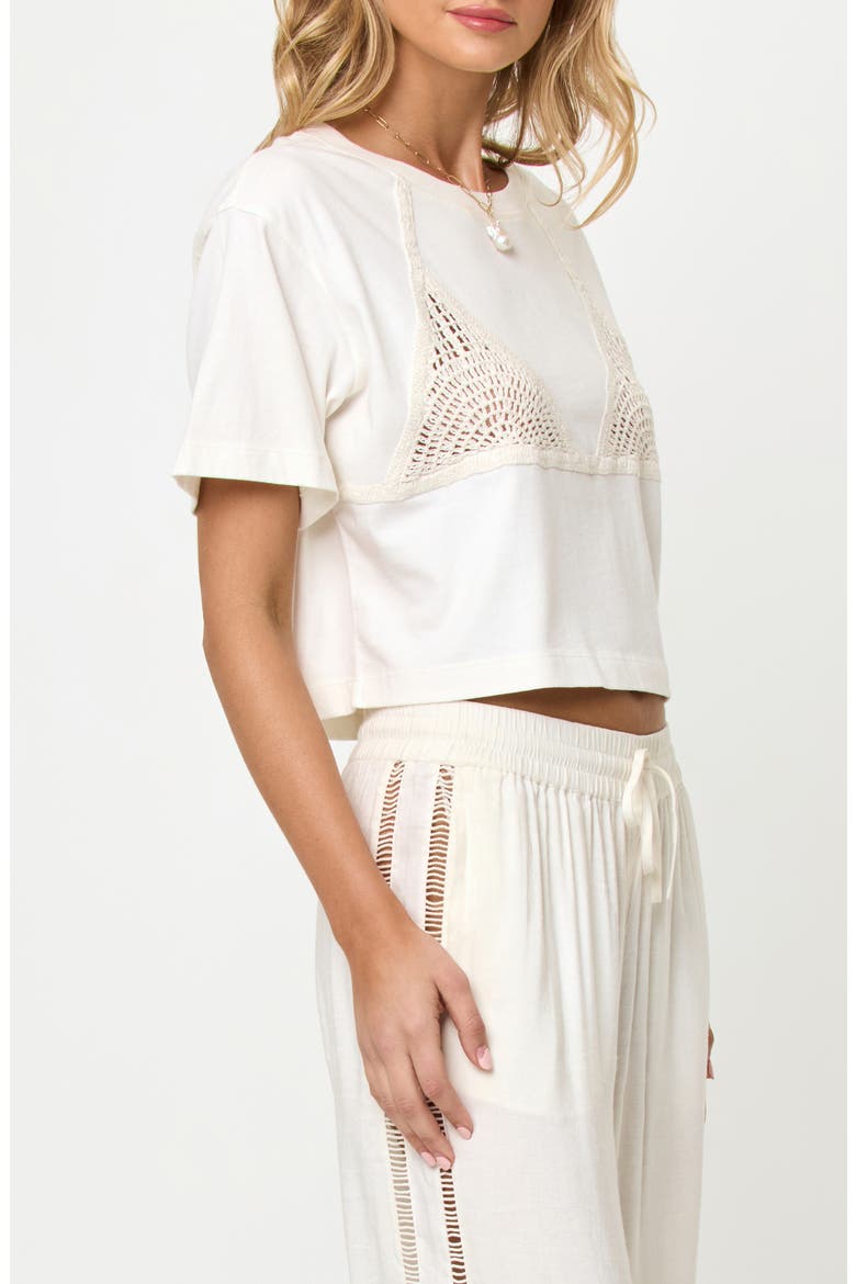 Core Cover-Up T-Shirt, Alternate, color, CREAM/ NATURAL