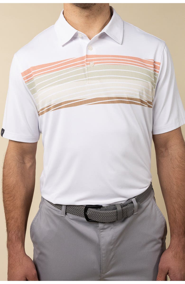 ASHWORTH GOLF Tide Polo, Alternate, color, White