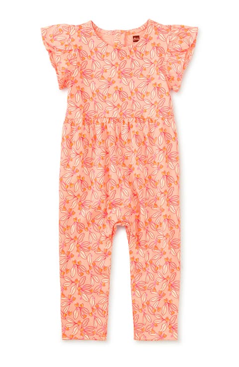 Tulip Sleeve Baby Romper