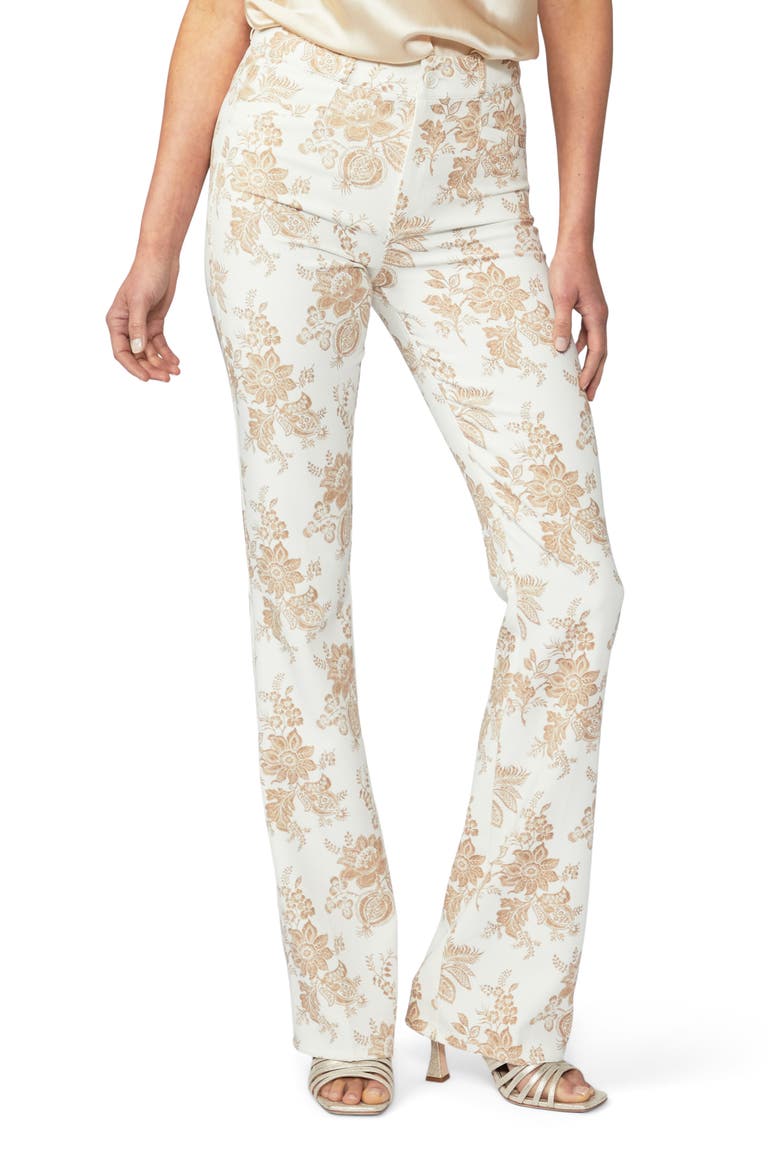 Naomi Flare Trousers, Main, color, TAN MULTI