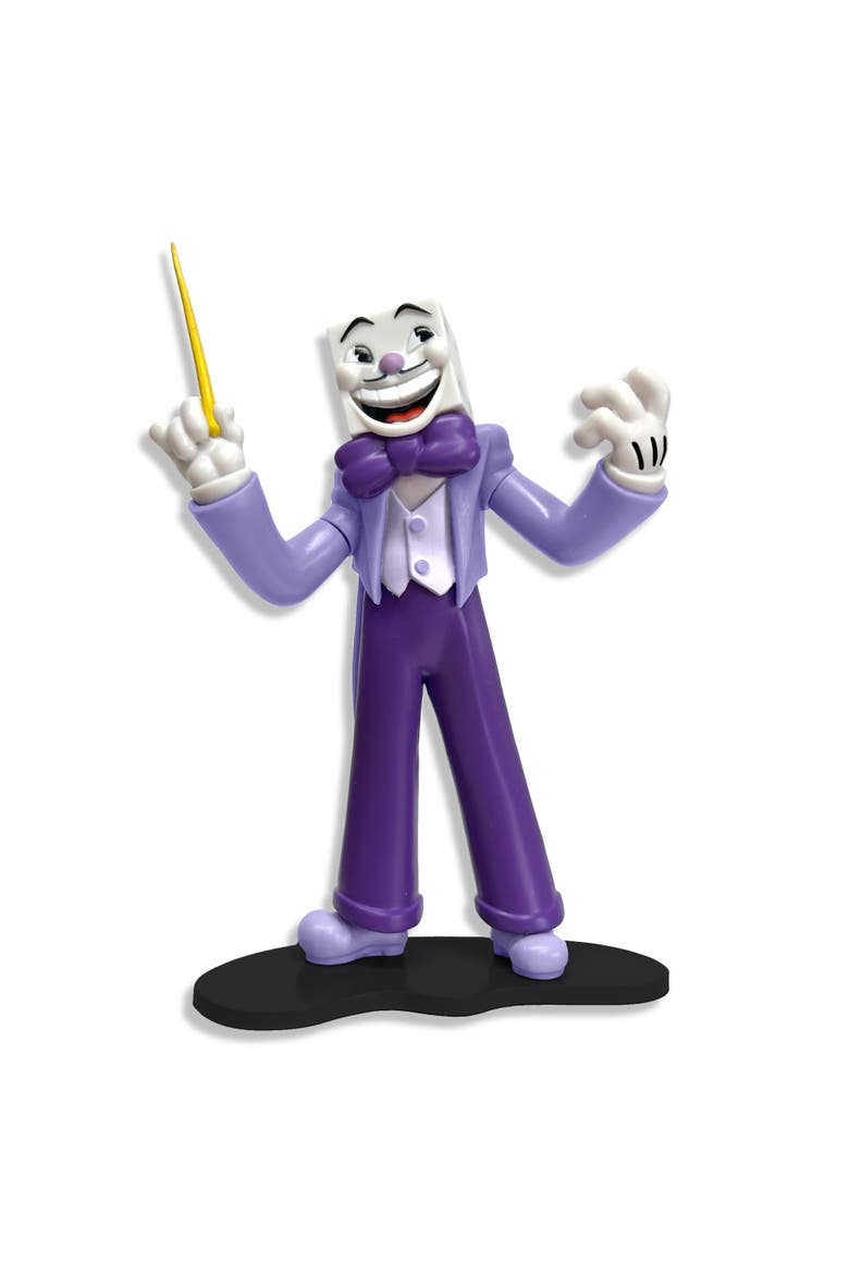Cuphead Create-A-Figure 4-Inch Mini Figure | King Dice, Main, color, Purple