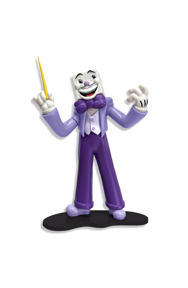 Toynk Cuphead Create-A-Figure 4-Inch Mini Figure | King Dice, Main, color, Purple